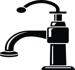 Faucet Vector Art, Tap Vector Clipart