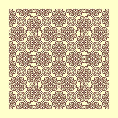 seamless pattern with flowers