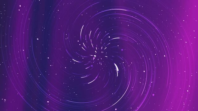 Padr&atilde;o espiral abstrato em tons de roxo e azul