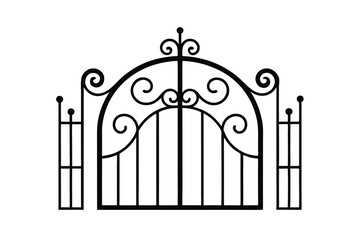 wrought iron gates