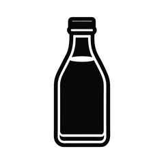 Bottle Icon Outline Vector Illustration