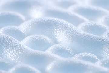 Obraz premium Abstract close-up of a bubble surface, offering a unique visual texture and inviting a sense of depth and detail.