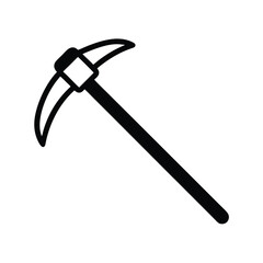 Hoe Icon Outline Vector Illustration