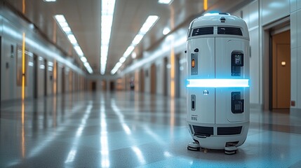 Obraz premium Future technology oriented robots
