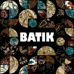 classic quilting batik design with logo