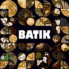 classic quilting batik design with logo