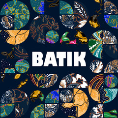 classic quilting batik design with logo