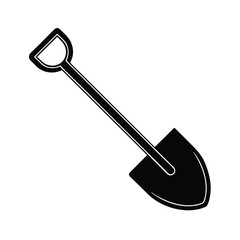 Shovel Icon Outline Vector Illustration