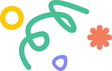 Obraz premium Abstract Fun Shape