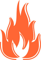 Flame Vector Element