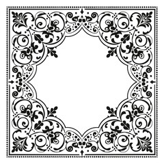Ornate Frame Design Icon
