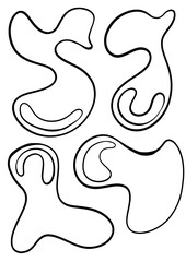 Illustration of an abstract pattern background