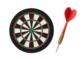 Dartboard and Dart – Ready to Hit the Target