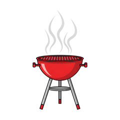BBQ Grill Icon for Labor Day