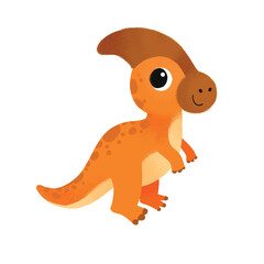 Obraz premium cute dinosaur vector image for icon,sticker,decoration