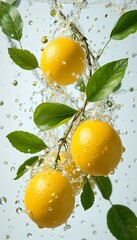 Lemon Fresh: A Burst of Yellow and Green