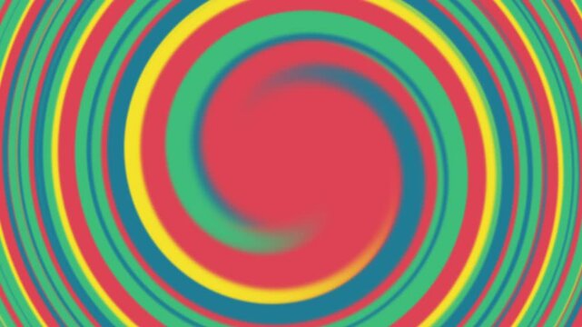 Espiral Abstrata Colorida