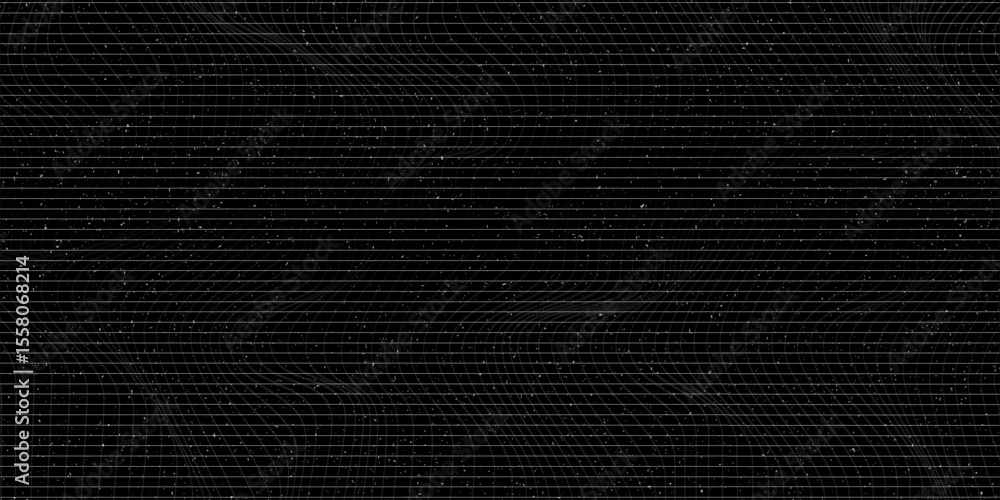 Poster abstract waving particle technology background design. abstract wave moving dots flow particles, hi-