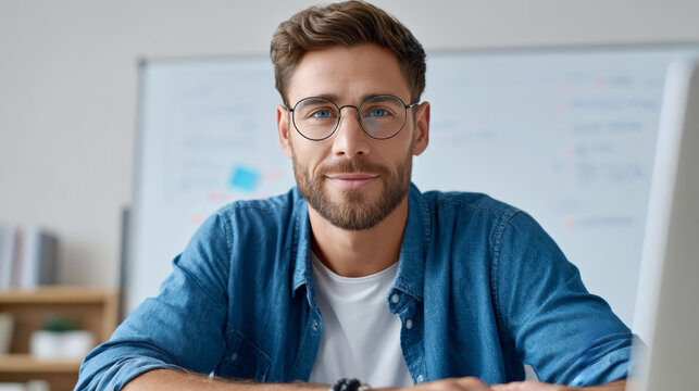 Online coaching session home office webcam teaching professional engaging