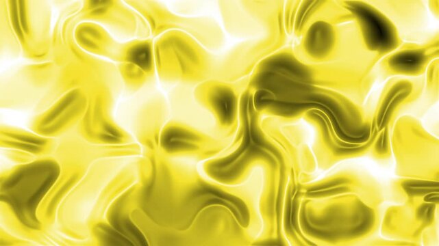 Padr&atilde;o abstrato amarelo fluido