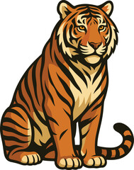 tiger vector illustration