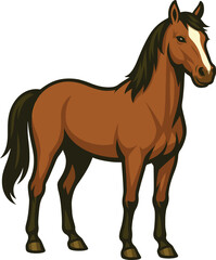 horse vector illustration