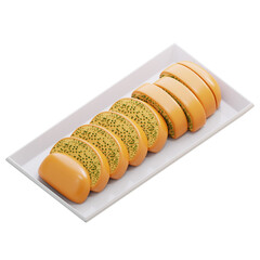 Sliced Mango Fruit Display