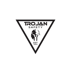 Secure your brand with a Trojan Safety logo! Ideal for security services, protective gear, or cybersecurity firms, it symbolizes impregnable defense and unwavering reliability. Build trust with a stro