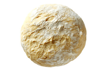 Fototapeta premium Raw dough isolated on transparent background