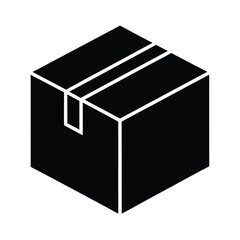 Parcel Icon Outline Vector Illustration