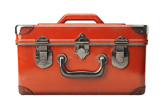 Tool box isolated on transparent background
