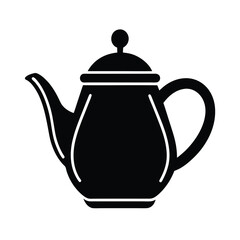 Teapot Icon Outline Vector Illustration