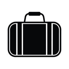 Travel Bag Icon Outline Vector Illustration