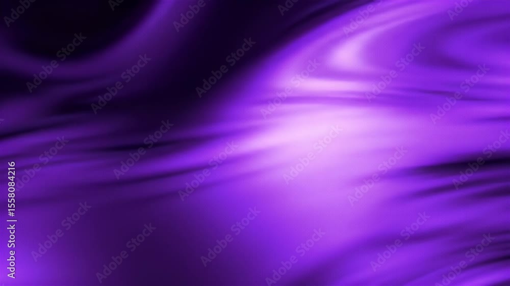 Poster Dynamic Purple Fabric Flowing in a Smooth Motion