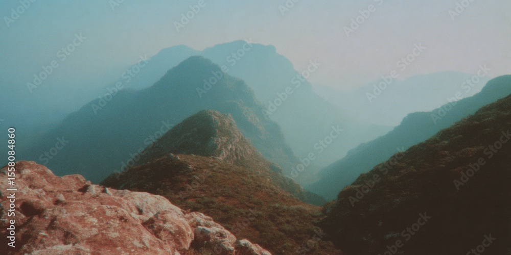Poster vhs effect retro screen texture with grainy film overlay and visual static - nostalgic analog aesthe