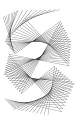 Abstract background with dynamic lines creating a modern, artistic, and vibrant visual texture, ideal for design, digital art, and creative visual compositions.