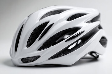 Bicycle Cycling Helmet on White