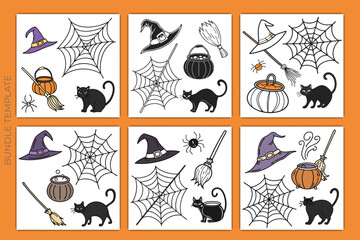 Witch Things – Hand-Drawn Halloween Design Kit