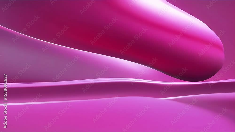 Poster Abstract Pink Curves and Smooth Transitions in a Dynamic Video