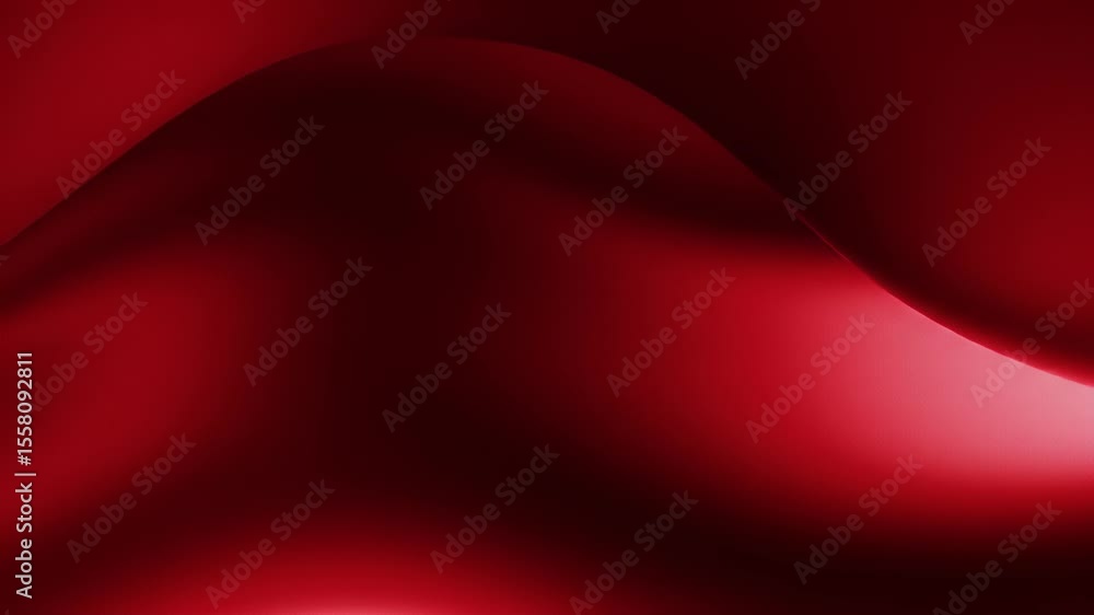 Poster abstract red gradient wave motion in video