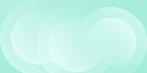 Minimalist banner background. Green and blue gradations.Circle geometric background. Simple design. Vector. EPS 10