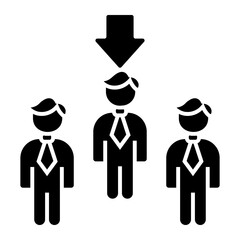 recruitment Solid icon