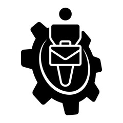 recruitment Solid icon