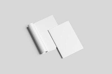 BLANK A4 CATALOG WHITE