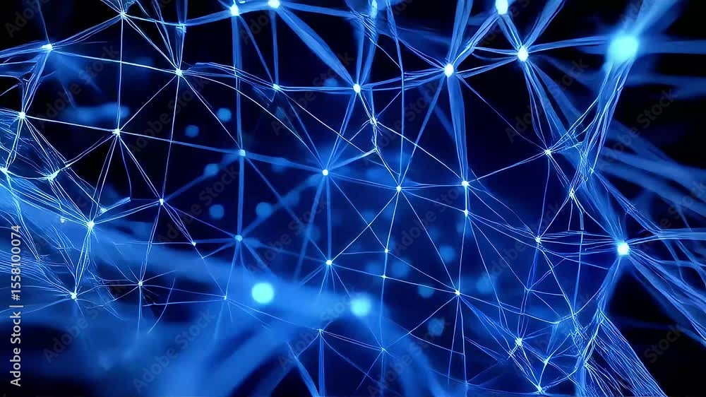 Poster Abstract Network of Interconnected Points in Motion