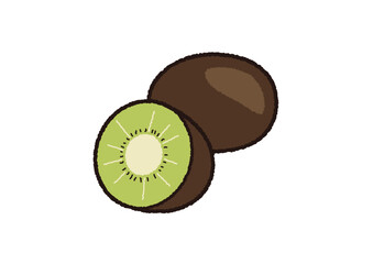 キュウイのイラスト