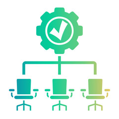 recruitment Gradient icon