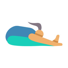 Seated Forward Bend Icon