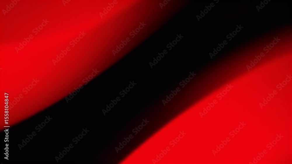 Poster dynamic red and black fabric texture in motion