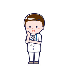 半袖医師／ななめ／男性 20